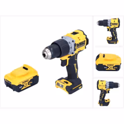 Contenu de la livraison: - 1x DeWalt DCD 805 Perceuse-visseuse à percussion sans fil - 1x Porte-embout magnétique - 1x Croche ...