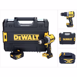 Contenu de la livraison: - 1x DeWalt DCD 805 Perceuse-visseuse à percussion sans fil - 1x Porte-embout magnétique - 1x Croche ...
