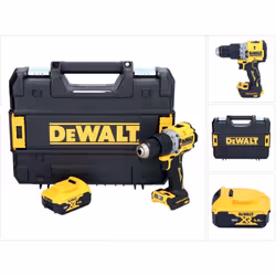 Contenu de la livraison: - 1x DeWalt DCD 805 Perceuse-visseuse à percussion sans fil - 1x Porte-embout magnétique - 1x Croche ...