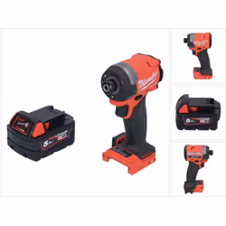 Contenu de la livraison: - 1x Milwaukee M18 FID3 Clé à choc sans fil - 1x Clip de ceinture - 1x Porte-embout - 1x Milwaukee M ...