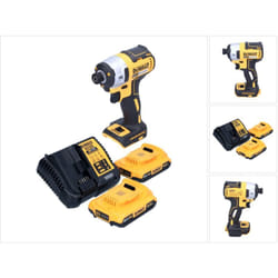 Dewalt - dcf 887 D2 Clé à choc sans fil 18 v 205 Nm 1/4'' Brushless + 2x batterie 2,0 Ah + chargeur