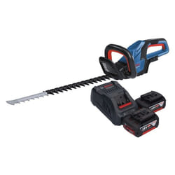 Taille-haies sans fil - Bosch - GHE 18V-60 - Moteur Brushless - 60 cm - 2x Batterie 50 Ah