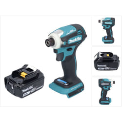 Dtd 172 F1 Clé à choc sans fil 18 v 180 Nm 1/4'' Brushless + 1x batterie 3,0 Ah - sans chargeur - Makita