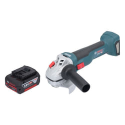 Meuleuse dangle sans fil - Bosch - GWS 18V-10 - Brushless - Batterie 40 Ah - 115 mm