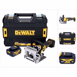 Contenu de la livraison: - 1x DeWalt DCW 682 Battery platbells - 1x DeWalt DCB 182 Batterie 18 V 4,0 Ah - 1x DeWalt TSTAK - s ...
