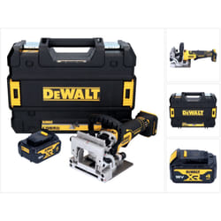 Dewalt - dcw 682 nt Brosseuse à plat sans fil 18 v 102 x 20 mm Brushless + 1x batterie 4,0 Ah + tstak - sans chargeur