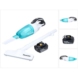 Makita - dcl 181 FT1WX Aspirateur sans fil 18 v 53 mbar 0,65 l + 1x batterie 5,0 Ah - sans chargeur