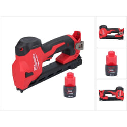 Milwaukee - M12 BCST-201 Batterie agrafeuse 12 v 19 x 25.4 mm + 1x batterie 2.0 Ah - sans kit chargeur