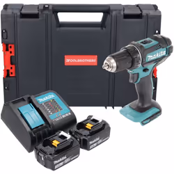Contenu de la livraison: - 1x Makita DDF 482 Z 18 V Li-Ion Perceuse-visseuse sans fil - 2x Makita BL 1830 B 18 V batterie 3,0 ...
