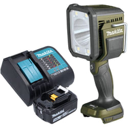 Makita - dml 812 SF1 Projecteur portatif sans fil 18 v 1250 lm led Olive Grn Outdoor Adventure Edition spéciale + 1x batterie 3,0 Ah + chargeur