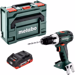 Contenu de la livraison: - 1x Metabo BS 18 LT Perceuse-visseuse sans fil - 1x mandrin à serrage rapide - 1x crochet de grilla ...