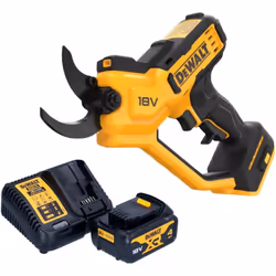 Contenu de la livraison: - 1x DeWalt DCMPP 568 N élagueur sans fil - 1x DeWalt DCB 182 Batterie 18 V 4,0 Ah - 1x chargeur Dew ...