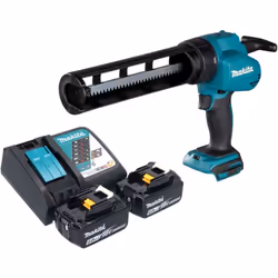 Contenu de la livraison: - 1x Makita DCG 180 Pistolet à cartouche sans fil - 1x porte-cartouche - 1x crémaillère - 1x piston  ...