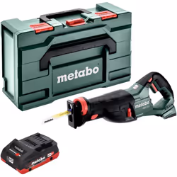 Contenu de la livraison: - 1x SSEP 18 LT Batterie - 1x Metabo pack batterie LiHD 18V 4,0 Ah Li-Ion batterie CAS System - 1x l ...