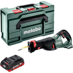 Metabo - ssep 18 lt Scie sabre sans fil 18 v 32 mm + 1x batterie LiHD 4,0 Ah + x - sans chargeur