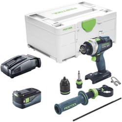 Tpc 18/4 I-Basic Perceuse-visseuse à percussion sans fil 18 v 75 Nm + 1x batterie 5,0 Ah + chargeur rapide + Systainer - Festool