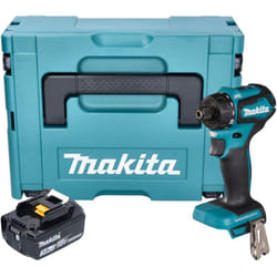 Makita - ddf 083 F1J Perceuse-visseuse sans fil 18 v 40 Nm 1/4'' Brushless + 1x batterie 3,0 Ah + Makpac - sans chargeur
