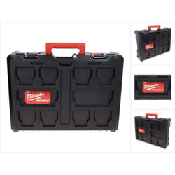 Milwaukee - packout Mallette Toolbox 525 x 380 x 150 mm + insert pour visseuse à percussion 18V / perceuse-visseuse à percussion / perceuse-visseuse