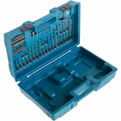 Contenu de la livraison: - 1x Makita 183W49-4 mallette de transport + 65 pcs. jeu d'accessoires SDS-plus composé de : - 40x e ...