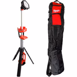 Contenu de la livraison: - 1x Milwaukee M18 SAL-0 lampe de chantier sans fil - 1x Milwaukee M18 Tower Light Bag - sans batter ...