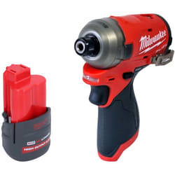 M12 FQID-251 Clé à choc sans fil 12 v 50 Nm 1/4' Brushless + 1x batterie 2,5 Ah - sans chargeur - Milwaukee
