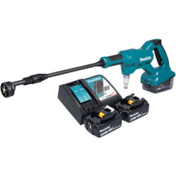 Makita - dhw 180 rt nettoyeur à pression sur batterie 18 v 24 bar + 2x batterie 5,0 Ah + chargeur