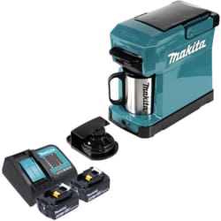 Dcm 501 SM2 Cafetière sans fil 12 v maxi / 18 v + 2x batterie 4,0 Ah + chargeur - Makita