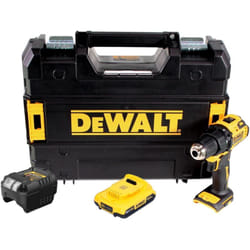 Dcd 708 D1T Perceuse-visseuse sans fil 18 v 65 Nm Brushless + 1x batterie 2,0 Ah + chargeur + tstak - Dewalt