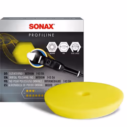 Sonax 04933410, Disque de polissage, 14,3 cm, 14,3 cm, Jaune