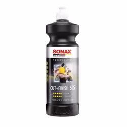 Sonax PROFILINE Cut + Finish, Voiture, Composant de polissage, Exterior, Bouteille, Liquide, Noir
