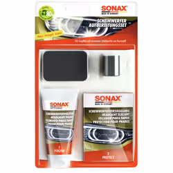 SONAX 04059410 Kit de préparation, phare Emballage en blister
