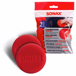 Sonax Super Soft, Voiture, Coussinet, Corps, Rouge, Lavage en machine, 2 pièce(s)