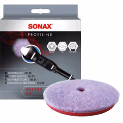 Sonax 04941000, Disque de polissage, 16,5 cm, 16,5 cm, Violet, Rouge