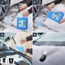 SONAX concentrate 03325050 Lave-glace d'hiver Jerrycan 5