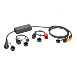 Lapp 5555924002 câble de chargement de véhicules électriques Noir Type 2 Schuko 3 6 m