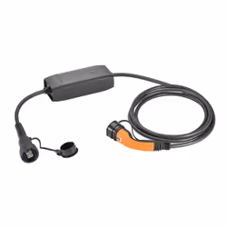 Lapp 5555924002 câble de chargement de véhicules électriques Noir Type 2 Schuko 3 6 m