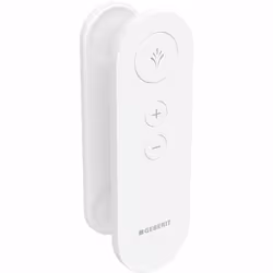 Geberit 245.368.01.1, Appuyez sur les boutons, Blanc