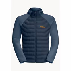 Doudoune à capuche Jack Wolfskin Routeburn Pro Hybrid - S