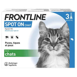 Frontline Spot-On Chat 3 Pipettes