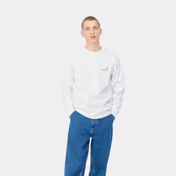 Carhartt I029955_02_XX_M chemise et haut Tee-shirt Coton