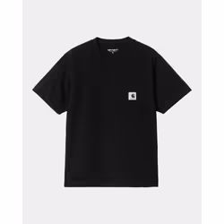 Carhartt I032215_89_XX_XS, Tee-shirt, Adulte, Femelle, Black, XS, Coton