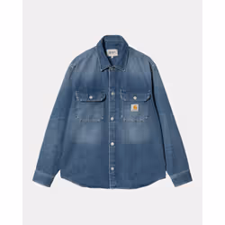 Carhartt I033346_01_4L_S, Mâle, Adulte, Coton, Bleu