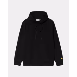 Carhartt I033661_00F_XX_S, Adulte, Mâle, Sweatshirt, Black, S, Coton, Polyester