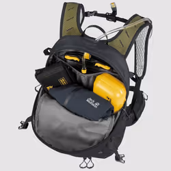 Jack Wolfskin Moab Jam Pro sac à dos Noir Elastane, Polyamide, Polyester