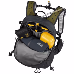 Jack Wolfskin Moab Jam Pro sac à dos Noir Elastane, Polyamide, Polyester