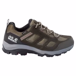 Chaussures de marche de randonnée femme Jack Wolfskin Vojo 3 Texapore Low - khaki / burgundy - 395
