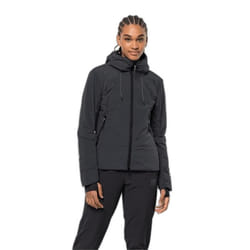 Veste coupe-vent femme Jack Wolfskin Bike Commute - Phantom - Texashield - Texatherm - Réfléchissante