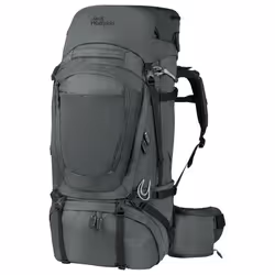 Jack Wolfskin Denali, Structure interne, Haut, Randonnée, Vert, Slate Green, Femelle
