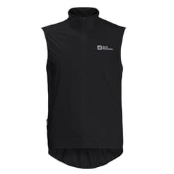 Veste sans manche - Jack Wolfskin - Morobbia - Noir - Imperméable - Respirant