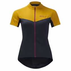 Maillot zippé femme Jack Wolfskin Morobbia - golden spice - L